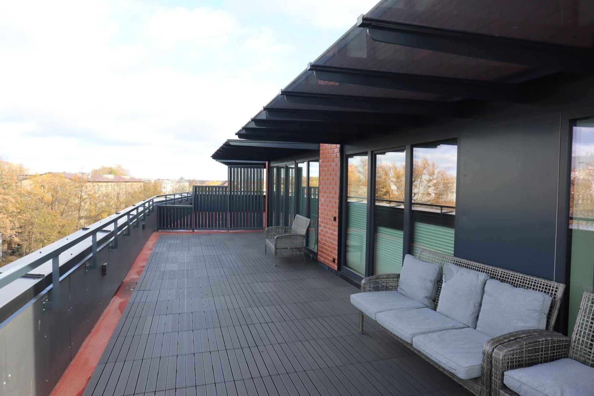 טרטו Aatrium Kinnisvara Riia Str 22 Apartment 80 M2 With 45 M2 Terrace מראה חיצוני תמונה
